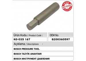 Bosch Tayzik Anahtarı 8200360597